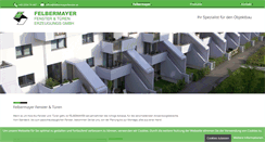 Desktop Screenshot of felbermayerfenster.at
